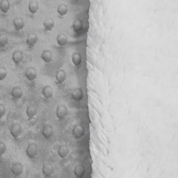 Segunda imagem do produto Cobertor Infantil Plush com Sherpa Dots
