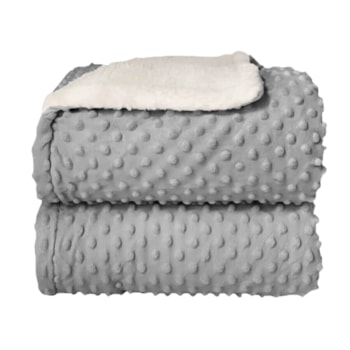 Imagem do produto Cobertor Infantil Plush com Sherpa Dots