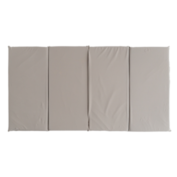 Imagem do produto Colchonete Portátil para Berço Desmontável em Lycra Cinza 120x65cm - D'Bella