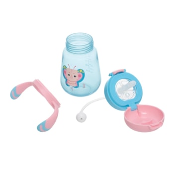 Imagem do produto Copo Infantil com Alça e Canudo Filhotiis Borboleta Pipa 300ml