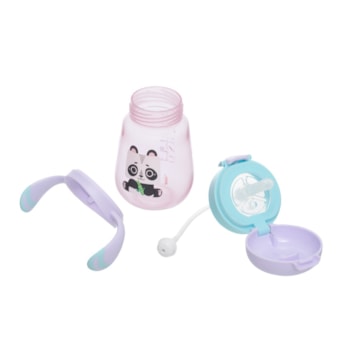 Imagem do produto Copo Infantil com Alça e Canudo Filhotiis Panda Pandi 300ml