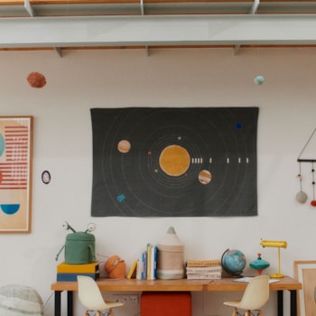 Imagem do produto Enfeite de parede Solar System 150 x 100 cm - Lorena Canals