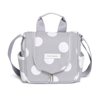 Segunda imagem do produto Frasqueira Térmica Emy Bubbles Cinza - Masterbag