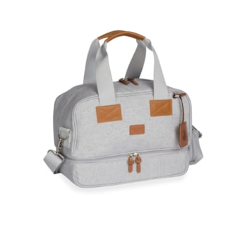 Segunda imagem do produto Frasqueira Térmica Vicky Alaska/Cinza 11ALA205 - Masterbag