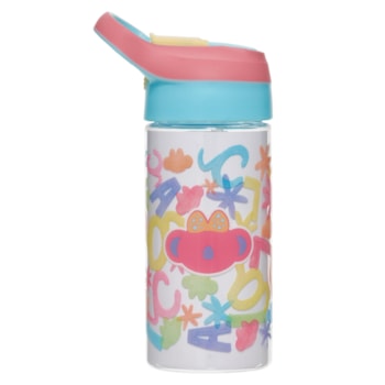 Imagem do produto Garrafa Lilica Ripilica com Canudo Tritan Florescer