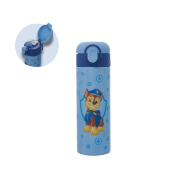 Imagem do produto Garrafa Térmica em Inox 400ml Patrulha Canina Chase - Kouii