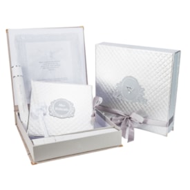 Imagem do produto Kit Batizado Luxo Matelassê Metalizado - Original Paper