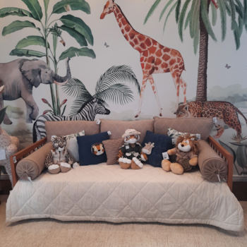 Imagem do produto Kit Completo Almofadas Decorativas Quarto Safari 11pçs