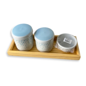 Imagem do produto Kit Higiene com 4 peças Bubble Azul