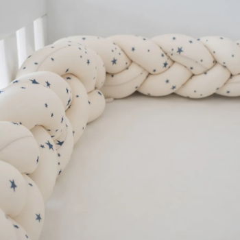 Segunda imagem do produto Kit Trança Berço 2 peças Estrelas - FOM