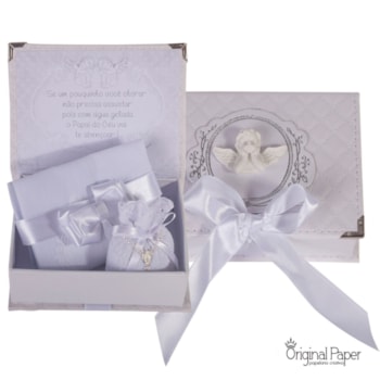 Imagem do produto Lembrança Toalha de Batizado Matelassê - Original Paper
