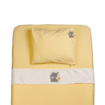 Imagem do produto Lençol de Berço e Mini Cama Malha Colorido - D'Bella