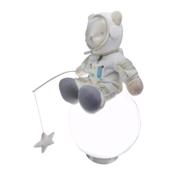 Imagem do produto Luminária de Ursinho Astronauta Pescando Estrela - Silvia Polito