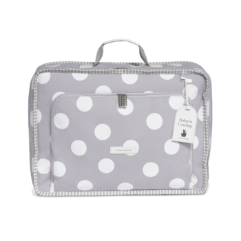 Imagem do produto Mala de Maternidade Vintage Bubbles Cinza - Masterbag