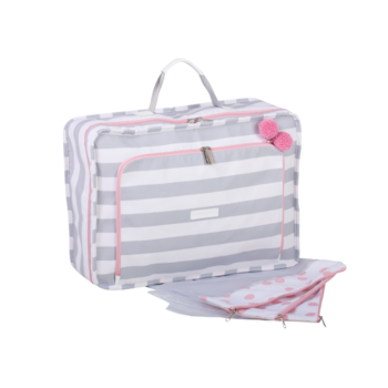 Segunda imagem do produto Mala de Maternidade Vintage Ice Pink - Masterbag