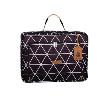 Imagem do produto Mala de Maternidade Vintage Manhattan Preto - Masterbag