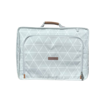 Imagem do produto Mala de Maternidade Vintage Mia Un Cinza 12RBB4020017UN - Masterbag