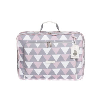 Imagem do produto Mala de Maternidade Vintage Nórdica Rosa - Masterbag