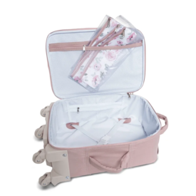 Segunda imagem do produto Mala de Rodinha Flora Rosê - Masterbag