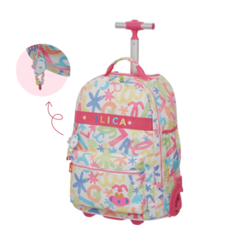 Imagem do produto Mochila Carrinho Tubo Lilica Ripilica Lovit Florescer