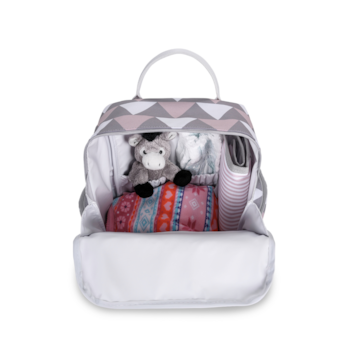 Segunda imagem do produto Mochila de Maternidade Térmica Urban Nórdica Rosa - Masterbag