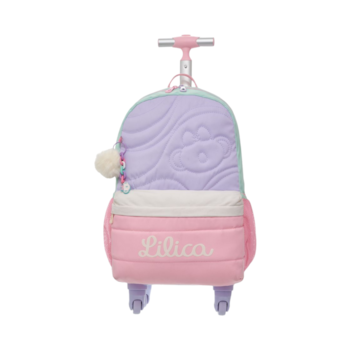 Imagem do produto Mochila de Rodinhas 360º com Alças Creamy - Lilica Ripilica