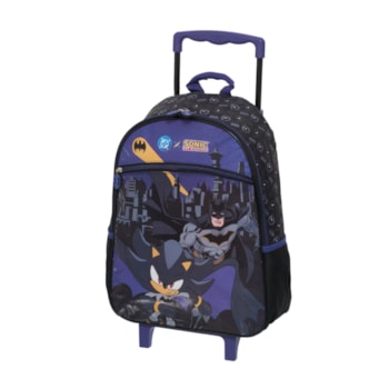 Segunda imagem do produto Mochila de Rodinhas Sonic e Batman Shadow City DC