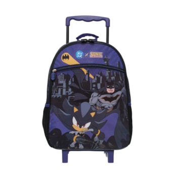 Imagem do produto Mochila de Rodinhas Sonic e Batman Shadow City DC
