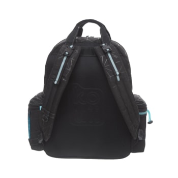 Segunda imagem do produto Mochila do Bebê Maternidade Preta com Trocador Portátil - Todo Dia