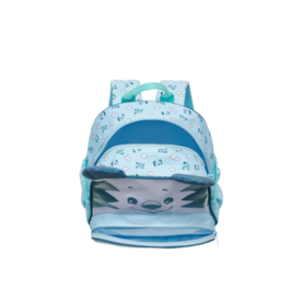 Segunda imagem do produto Mochila Escolar Costas Happy Pilot Infantil Azul - Tigor T. Tigre