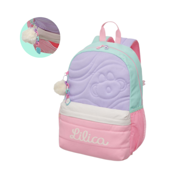 Segunda imagem do produto Mochila Escolar de Costas Creamy - Lilica Ripilica