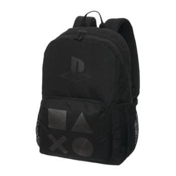 Segunda imagem do produto Mochila PlayStation de Costas All Black - Preto