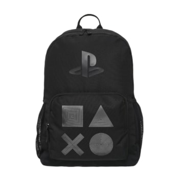Imagem do produto Mochila PlayStation de Costas All Black - Preto