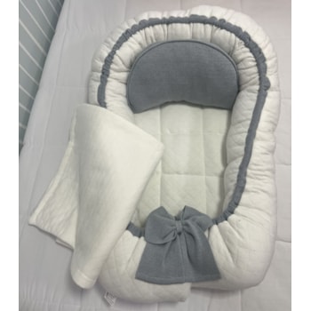Imagem do produto Ninho Redutor com Travesseiro e Manta para Bebê