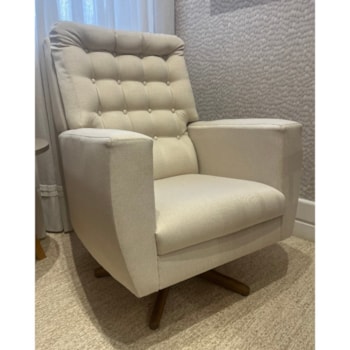 Imagem do produto Poltrona Eternity com Pés Giro + Balanço Madeira 226B