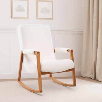 Imagem do produto Poltrona Nature Balanço Tecido Bouclê