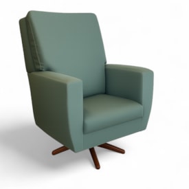 Segunda imagem do produto Poltrona Selene com Pés Giro + Balanço Tecido 102A