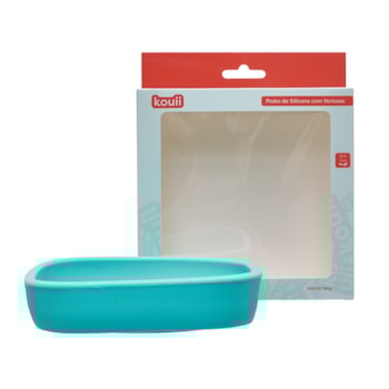 Segunda imagem do produto Prato de Silicone com Ventosa Cachorro Théo 410ml
