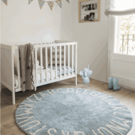 Imagem do produto Tapete ABC Azul Vintage 150 cm - Lorena Canals