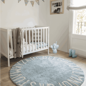 Imagem do produto Tapete ABC Azul Vintage 150 cm - Lorena Canals