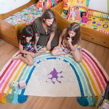 Imagem do produto Tapete Arco Íris 100x160cm - Lorena Canals