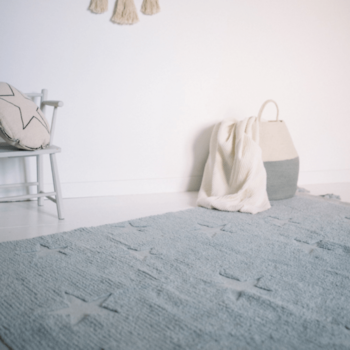 Imagem do produto Tapete Estrelas Hippy Aqua 120x175 cm  - Lorena Canals