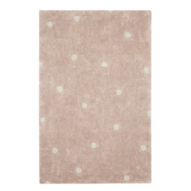 Segunda imagem do produto Tapete Lavável Mini Dot Rose 100x150cm- Lorena Canals