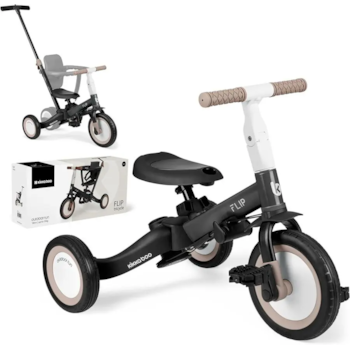 Segunda imagem do produto Triciclo Infantil 5 em 1 Flip Black - Kikka Boo
