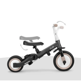 Segunda imagem do produto Triciclo Infantil 5 em 1 Flip Black - Kikka Boo
