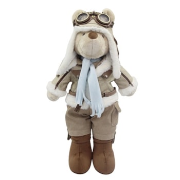 Imagem do produto Urso de Pelúcia Bob Aviador - Silvia Polito