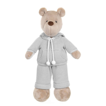 Imagem do produto Urso de Pelúcia Decorativo Bob Agasalho Tricot - Silvia Polito